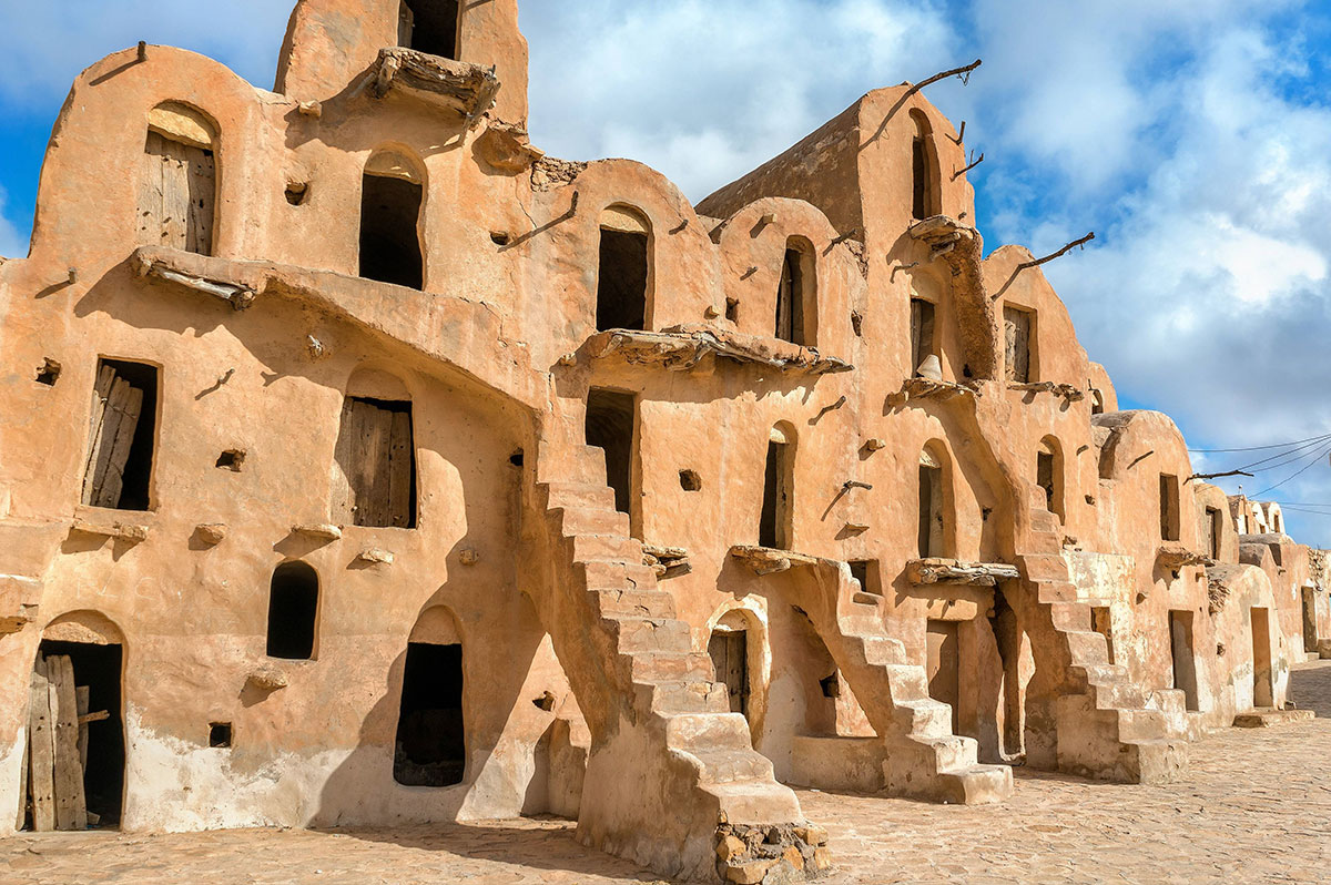 Ksar Ouled Soltane, a historic fortified granary