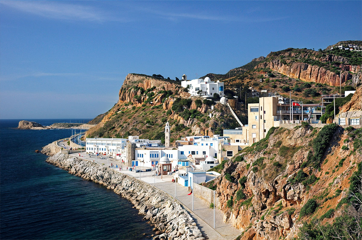 Korbous, a historic site in Tunisia